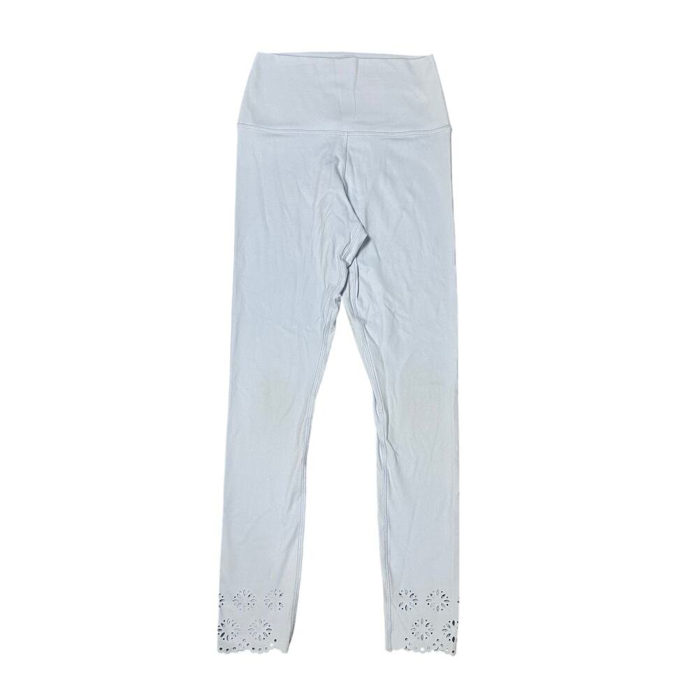 Glyder Light Blue Laser Cut Leggings